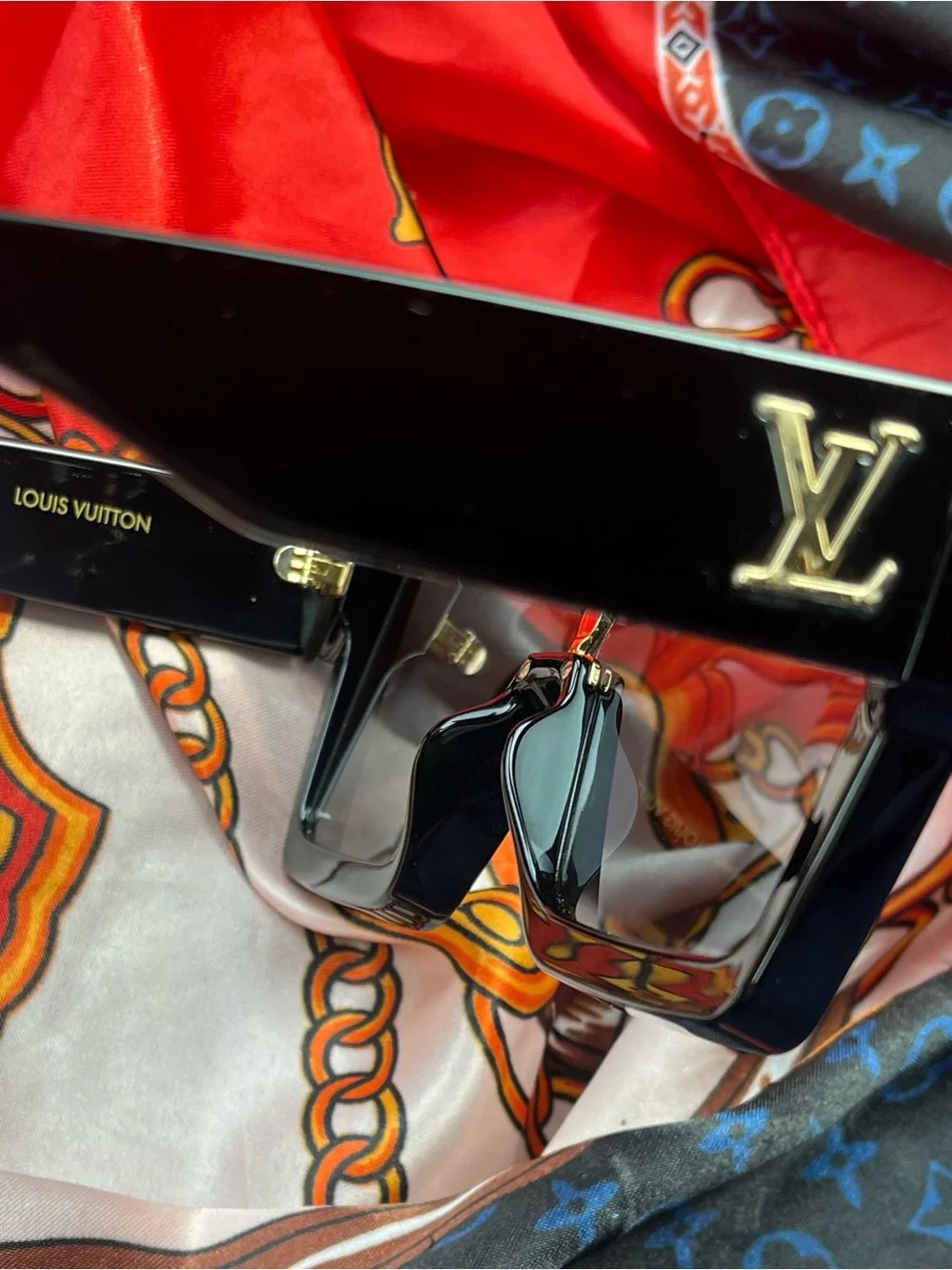 Louis Vuitton Black Cyclone Sunglasses